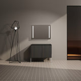 36" Freestanding Bathroom Vanity, Storage Cabinet with Soft Closed Doors -Excluding Sink W1972P243177