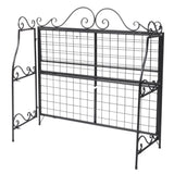 Paint With Lace Three-Tier Plant Stand Black 26856856