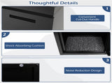 Anti-Theft Package Delivery Box with Code Lock, Galvanized Steel Parcel Drop Box for Outdoor Porch 67911465