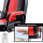 ZUN Deluxe Reclining Barber Chair with Heavy-Duty Pump for Beauty Salon Tatoo Spa Equipment 69250400