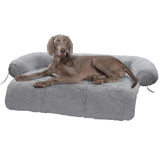 ZUN Dog Bed Large Sized Dog, Fluffy Dog Bed Couch Cover, Calming Large Dog Bed, Washable Dog Mat for 15662466