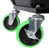 Heavy Duty Mechanic Stool 330lbs Load Capability, Garage Stool Wheels, Rolling Creeper W465P225020