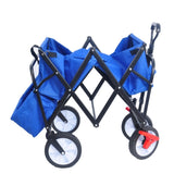 Folding Wagon Garden Shopping Beach Cart W22778747