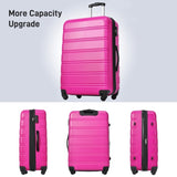 Hardshell Luggage Sets 2Pcs Bag Spinner Suitcase with TSA Lock Lightweight 20" 28" PP309434AAH