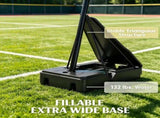 Outdoor Portable Basketball Hoop 8-10ft Adjustable Goal with 47 Inch Shatterproof Backboard 53867266