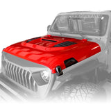 10th Anniversary Engine Hood For Jeep Wrangler JL 2018 and Jeep Gladiator JT 2018 W2801P247119
