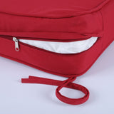 2 PCS Set 24x24 in Outdoor Deep Seat Cushion- Waterproof Fade-Resistant Patio Furniture Cushions 36850417