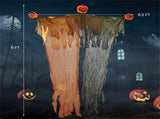 6 Feet Halloween Decoration Hanging Pumpkin Ghost Bendable Arms 24156569