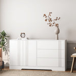 ZUN Sideboard Buffet Cabinet with Storage, Modern Kitchen Buffet Storage Cabinet with Drawer and Doors, W1321135100