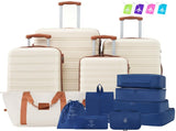 Hardshell Luggage Sets 4 pcs Bag Spinner Suitcase with TSA Lock Lightweight-16"20"24"28" 54654951
