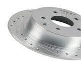 Rear Drilled and Slotted Disc Brake Rotor fit for Nissan Altima 2002-2025 S-31312 50733842