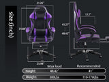 Video Game Chair for Adults, Computer Chair Gaming Chairs for Kids, Adjustable Lumbar Pillow 56154962