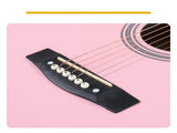KMA104 41 Inch Dreadnought Cutaway Acoustic Electric Guitar, Basswood Body, Built-in EQ Pickup, 02498745