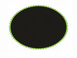 Green 12' Trampoline Replacement Mat 72 V-Hooks, Fits 5.5" Springs, for Backyard Old Trampoline 21651369