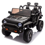 ZUN 24V Two-Seater Kids Ride On Truck Car W/Parents Control,200w*2,Seat width 20.28in,Four-wheel W1578P188703