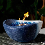 Tabletop Fire Pit with Mixed Color, Outdoor & Indoor Fire Pit, Portable Concrete Fire Pit, Personal 56702288