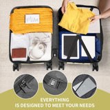 Luggage Set of 3, ABSPC Hardside Suitcase Sets with TSA Lock 4 Spinner Wheels, Lightweight Trolley 14399638