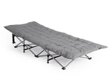 Folding Camping Cot Bed with Soft Pad, Portable Outdoor Cot, Adults Sleeping Bed for Home Office Nap 91679814