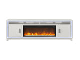 Almera White 72 Inch Fireplace B201P359624