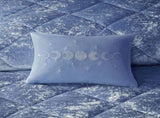King/Cal King Velvet Duvet Cover Set with Throw Pillow B03596097