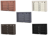 7 Tiers Portable Shoe Rack Closet Fabric Cover Shoe Storage Organizer Cabinet Black 61750685