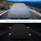 ZUN Universal car cover, sunscreen and dustproof universal car cover, suitable for large cars measuring 90996517