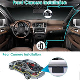 3 Channel Dash Cam Front Inside Rear Vehicle Driving Recorder Car DVR with 32G MMC Card G Sensor 24402917