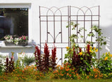 4 Pack Metal Garden Trellis 71" x 17.7" Rustproof Trellis for Climbing Plants Outdoor Flower Support 88492620