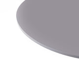 31.5" GREY COLOR TOP Tulip Table Mid-century Dining Table for 2-4 people With Round Mdf Table Top, W234P405191