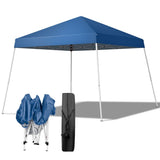 ZUN 3 x 3M Portable Home Use Waterproof Folding Tent Blue 37281369