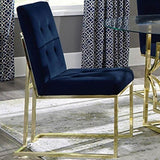 Tufted Back Upholstered Dining Chair B062P153698