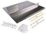 Range with Shelf 36 x 29.5 Inch Range Hood Wall Shield for Range Hood Stainless 11520696