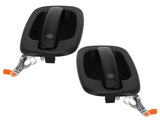 Exterior Door Handle Rear fit for Silverado Classic 2007 15721571 19356470 Black 78879524