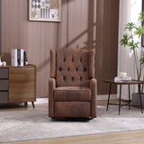 COOLMORE Recliner Chair,360 Degree Swivel Nursery Chair,Glider Chair,Modern Small W1539P151223