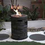 32000 BTU, CSA Certification Diameter 20 Inch Round Outdoor Gas Fire Pit,Contain 2.5kg Lava Stone W2734P194097