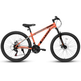 ZUN A2610 26 inch Mountain Bike 21 Speeds, Suspension Fork, Steel Frame Disc-Brake for Men Women Mens W1856P176541