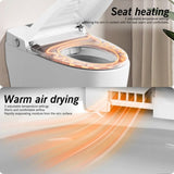 Smart Toilet Bidet Combo with Foot Sensor Open Cover/Seat, LED Display, Self-Cleaning Nozzle, Heated W1219P232246