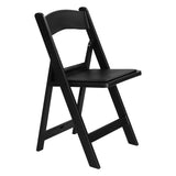 Folding Chair, Resin Chair with Padded Seat, Comfortable Event Chair Indoor Outdoor for Home Event 32222708