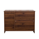 ZUN Modern Wood Buffet Sideboard with 2 doors&1 Storage and 2drawers -Entryway Serving Storage Cabinet W331P242454