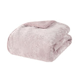 King/Cal King Crushed Velvet Sherpa Reversible Comforter Set B035129829