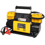 12V Dual Cylinder Heavy Duty Air Compressor,Tire with Pressure Gauge, Max 150 PSI,Tire 26483826