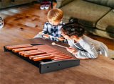 25 Notes Xylophone with 2 Mallets & Carrying Bag, Hardwood Pine Wood Brown Black for Beginners 03572341