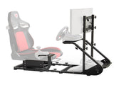 Enhanced and stable racing wheel cockpit, compatible with Fanatec, PXN, Thrustmaster, and Logitech 49980937