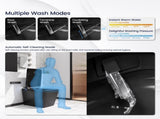 Intelligent Sitting Bathroom with Wireless Remote Control, Waterless Toilet, Automatic lid Opening 62479441
