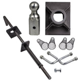 Universal Flatbed Gooseneck Towing Trailer Hitch Hook Flat Bed Kit 2-5/16" Ball 49664783