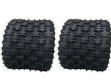 2* 18x10-8 ATV Tire Tubeless BIAS 18x10x8 18-10-8 OD449mm 03813968