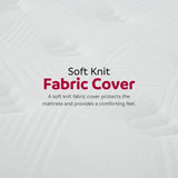 Premium 9 in. Medium Pocket Spring Mattress - Full Size, White B011P202579