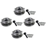 ZUN Front & Rear Wheel Hub Bearing Kit Fits Audi A4 A6 A8 Q5 S6 S7 B8 4G 2009-2018 83559186