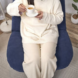 Single sofa reclining chair Japanese chair lazy sofa tatami balcony reclining chair leisure sofa W24464026