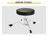 14" x 10" Kids 3-Drum Set, Poplar Wood Drum Kit with Electroplated Gem Blue Finish, Children's 13862619